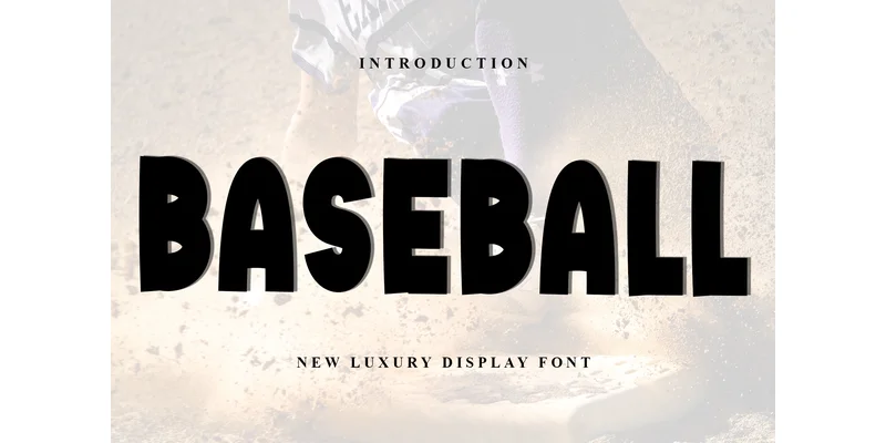 Baseball Font by Inermedia STUDIO by Inermedia STUDIO — Display Font