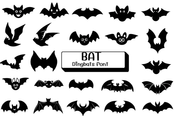 Bat by Ketsarin — Dingbats Font