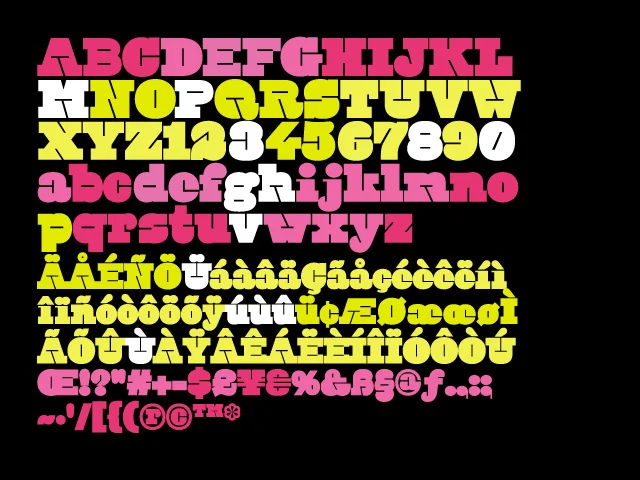 BD Mother by Büro Destruct — Slab Serif Font — thumbnail 2