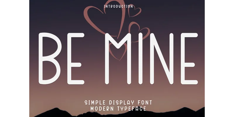 Be Mine Font by Inermedia STUDIO — Sans Serif Font