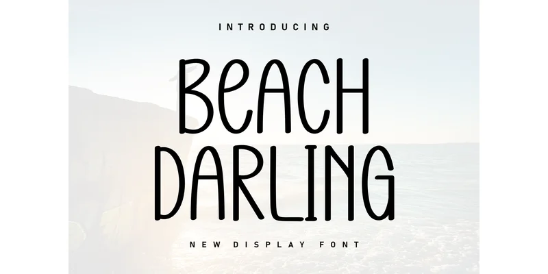 Beach Darling Font by KC Production by KC Production — Display Font