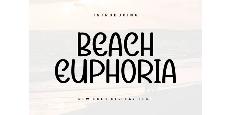 Beach Euphoria Font by KC Production by KC Production — Display Font