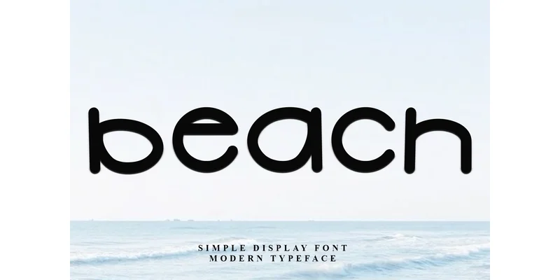 Beach Font by FreshTypeINK — Sans Serif Font