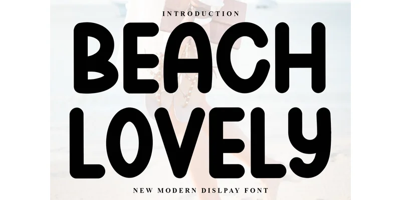 Beach Lovely Font by FreshTypeINK by FreshTypeINK — Display Font