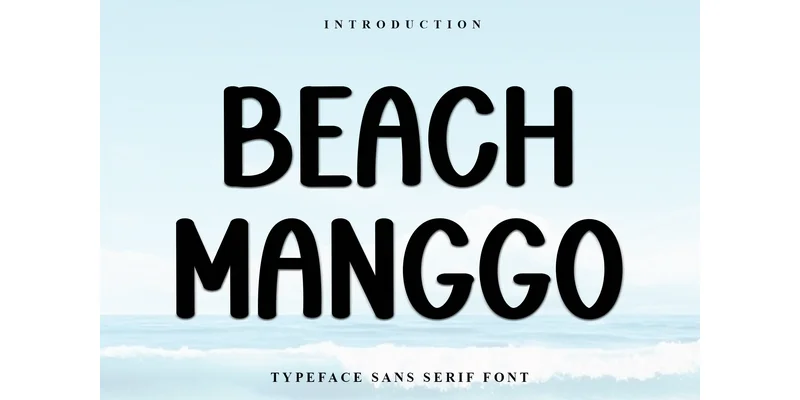 Beach Manggo Font by FreshTypeINK by FreshTypeINK — Display Font