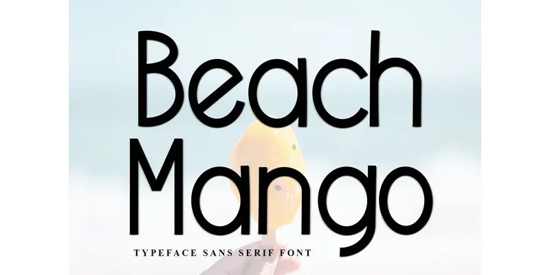 Beach Mango Font by Inermedia STUDIO — Sans Serif Font