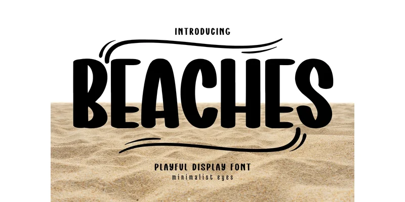 Beaches Font by Minimalist Eyes by Minimalist Eyes — Display Font
