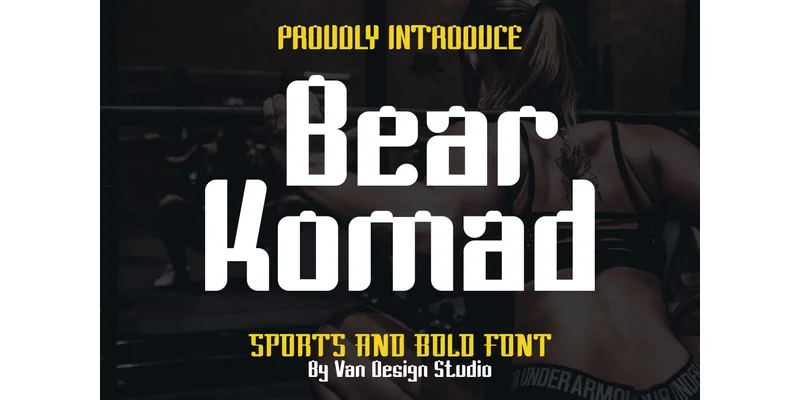 Bear Komad Font by vandesignstd by vandesignstd — Display Font