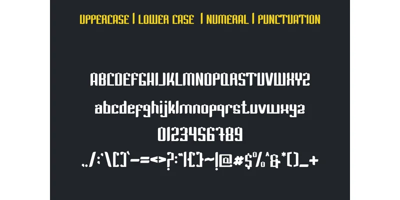 Bear Komad Font by vandesignstd by vandesignstd — Display Font — thumbnail 5