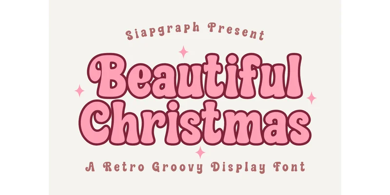 Beautiful Christmas Font by SiapGraph by SiapGraph — Display Font