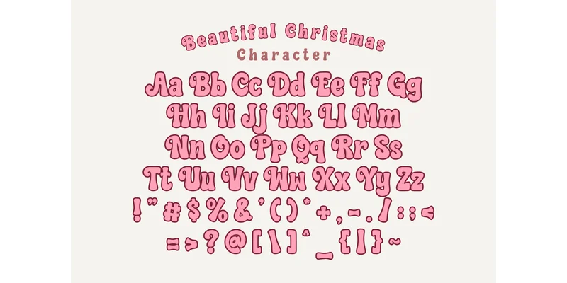Beautiful Christmas Font by SiapGraph by SiapGraph — Display Font — thumbnail 2