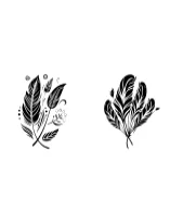 Beautiful Feather Combination by MOMAT THIRTYONE — Dingbats Font — thumbnail 5