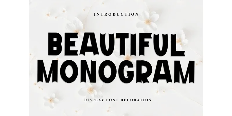 Beautiful Monogram Font by Inermedia STUDIO by Inermedia STUDIO — Display Font
