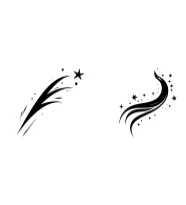 Beautiful Shooting Star by MOMAT THIRTYONE — Dingbats Font — thumbnail 5