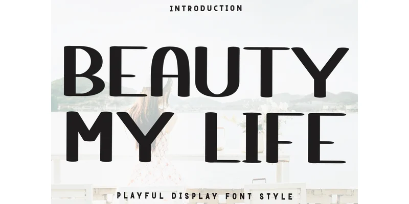 Beauty My Life Font by FreshTypeINK by FreshTypeINK — Display Font