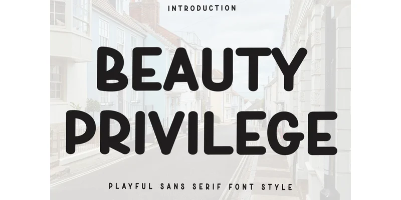 Beauty Privilege Font by Inermedia STUDIO by Inermedia STUDIO — Display Font