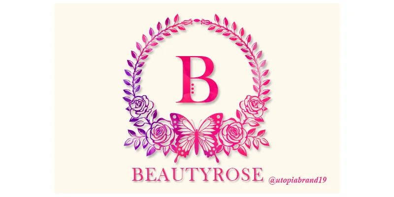 Beauty Rose Monogram Font by utopiabrand19 by utopiabrand19 — Decorative Font