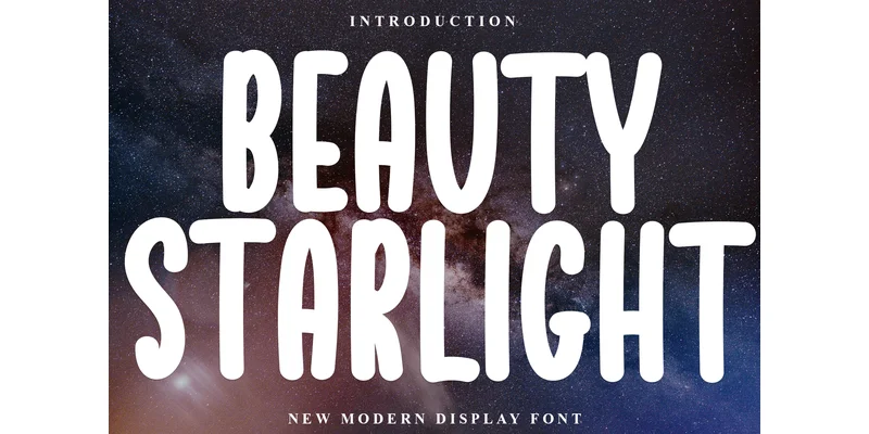 Beauty Starlight Font by Inermedia STUDIO by Inermedia STUDIO — Display Font
