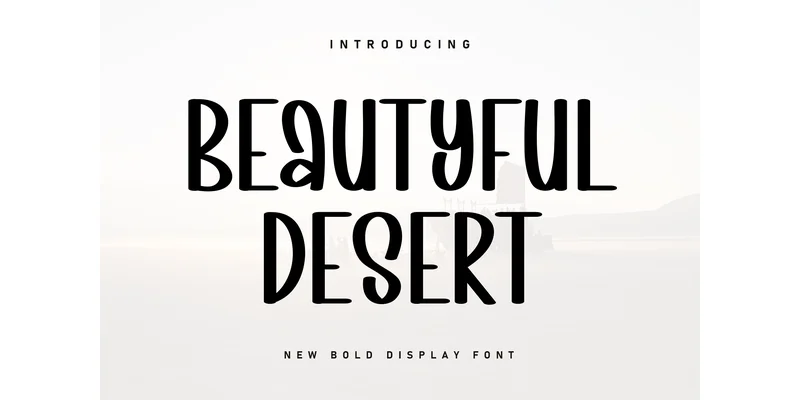 Beautyful Desert Font by ArtLine Design by ArtLine Design — Display Font