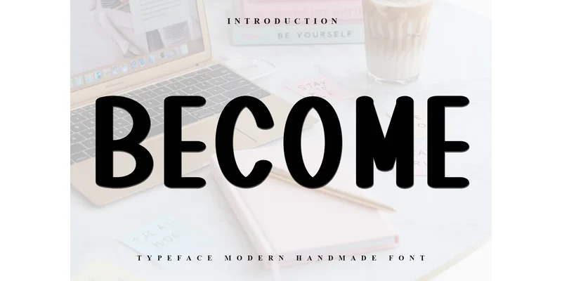 Become Font by Inermedia STUDIO by Inermedia STUDIO — Display Font