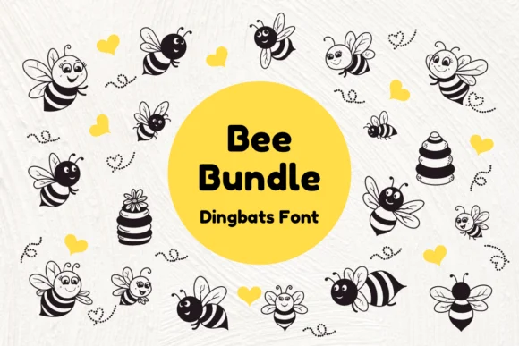 Bee Bundle by Nun Sukhwan — Dingbats Font