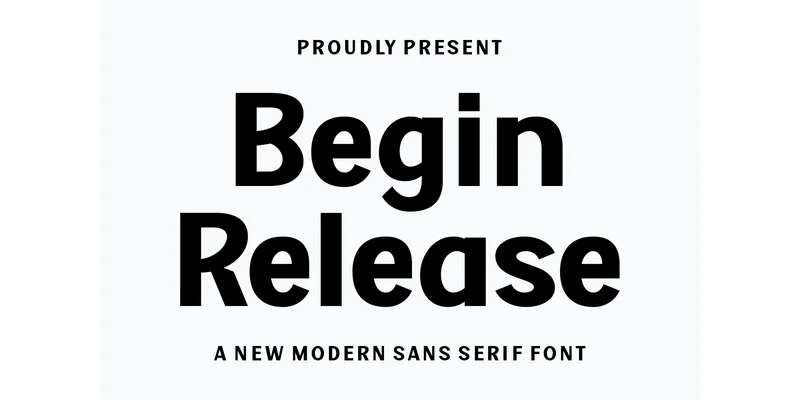 Begin Release Font by Arnika Studio — Sans Serif Font
