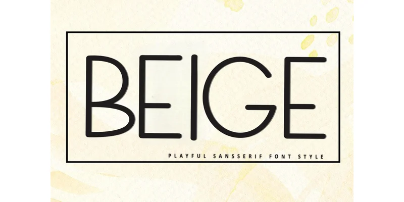 Beige Font by FreshTypeINK — Sans Serif Font