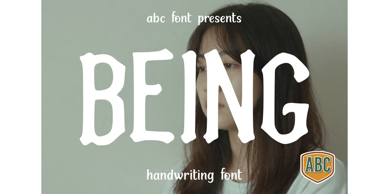 Being Font by ABC Font by ABC Font — Display Font
