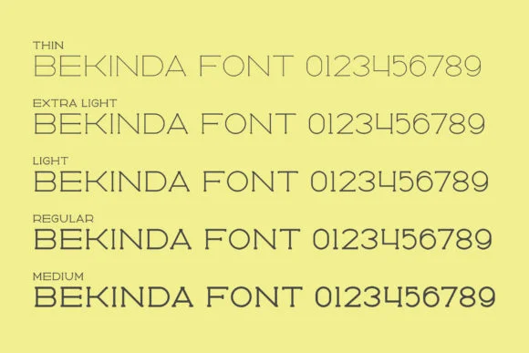 Bekinda by PHD Studios — Slab Serif Font — thumbnail 3