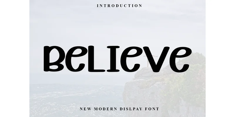 Believe Font by Inermedia STUDIO by Inermedia STUDIO — Display Font