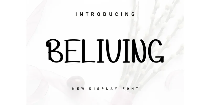 Beliving Font by ArtLine Design by ArtLine Design — Display Font