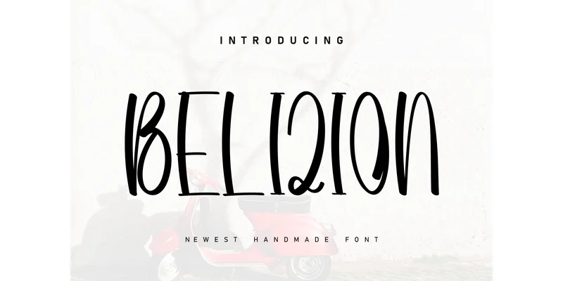 Belizion Font by ArtLine Design by ArtLine Design — Display Font