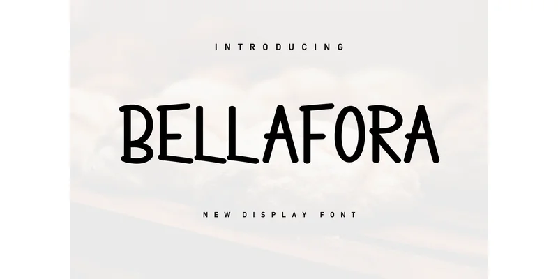 Bellafora Font by Berkah Shop by Berkah Shop — Display Font