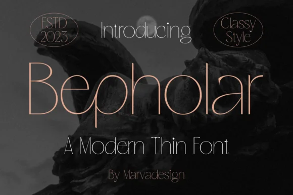 Bepholar by Marvadesign — Slab Serif Font