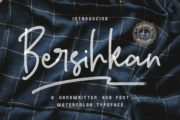 Bersihkan by Graphicfresh — Color Fonts Font