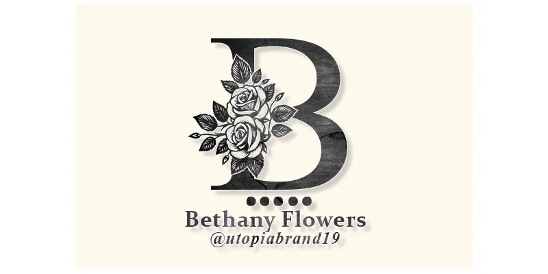 Bethany Flowers Monogram Font by utopiabrand19 by utopiabrand19 — Decorative Font