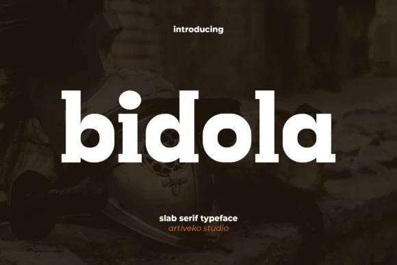 Bidola by Artiveko β Slab Serif Font