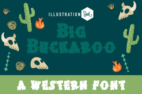 Big Buckaroo by Illustration Ink — Slab Serif Font