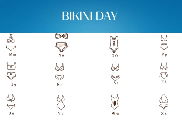 Bikini Day by Heartcraft Atelier — Dingbats Font — thumbnail 3