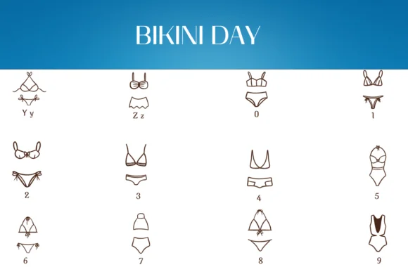 Bikini Day by Heartcraft Atelier — Dingbats Font — thumbnail 4