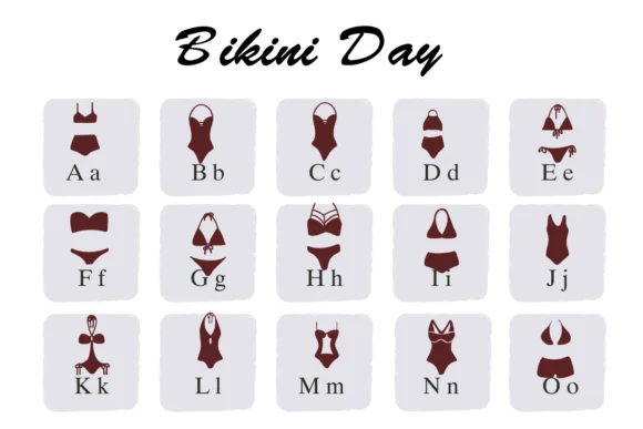 Bikini Day by Nongyao — Dingbats Font — thumbnail 2