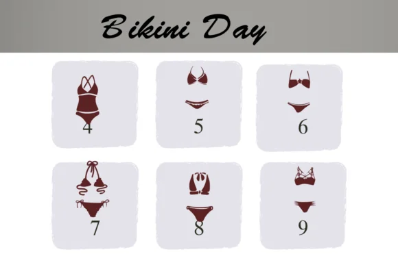 Bikini Day by Nongyao — Dingbats Font — thumbnail 4