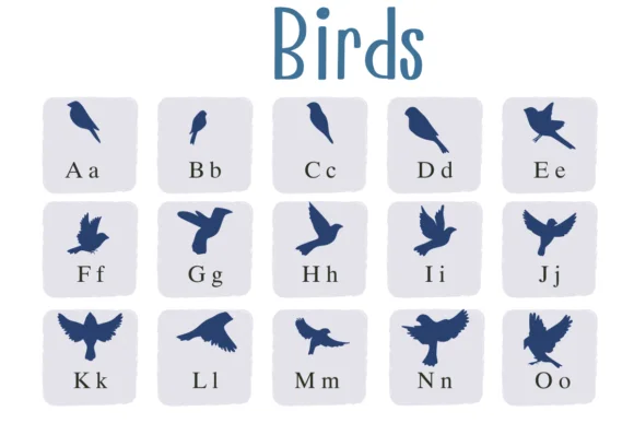 Birds by Nongyao — Dingbats Font — thumbnail 2