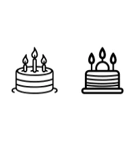 Birthday Cake by MOMAT THIRTYONE — Dingbats Font — thumbnail 5