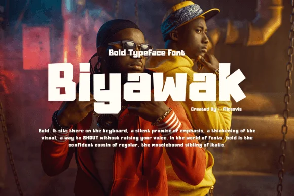 Biyawak by filosovis.co — Slab Serif Font