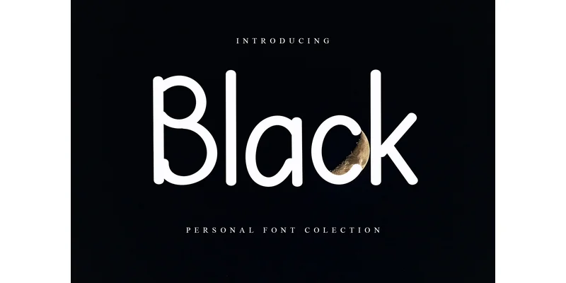 Black Font by GiaLetter — Sans Serif Font