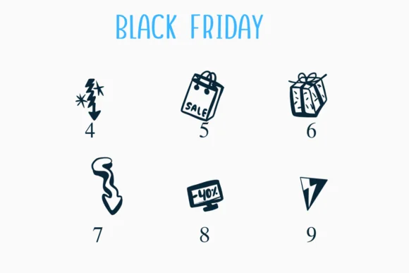 Black Friday by Nongyao — Dingbats Font — thumbnail 4