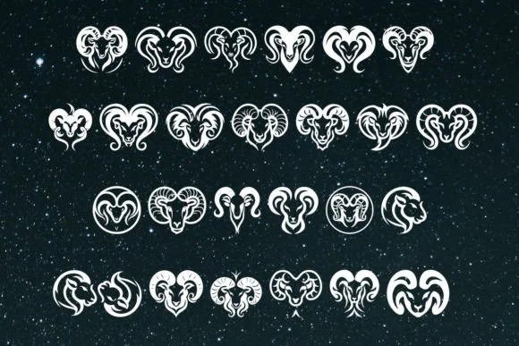 Black the Ram Zodiac by MOMAT THIRTYONE — Dingbats Font — thumbnail 2