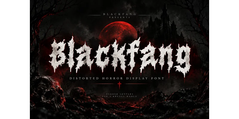 Blackfang Font by BILLI — Blackletter Font