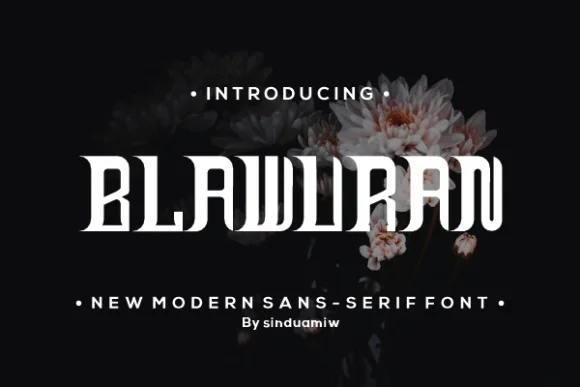 Blawuran by sinduamiw — Slab Serif Font